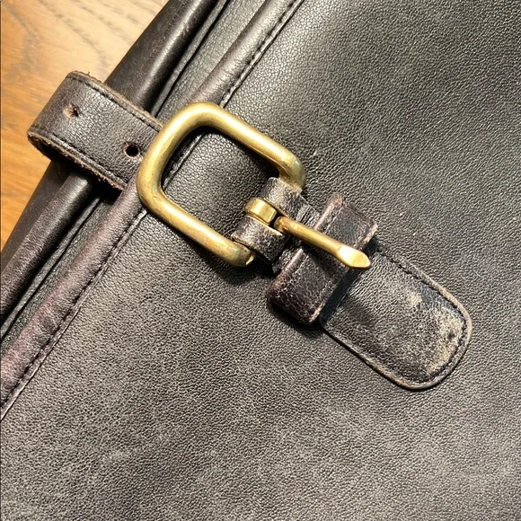 Vintage Coach Saddle Pouch Large, No. 9585 - Picture 10 of 11